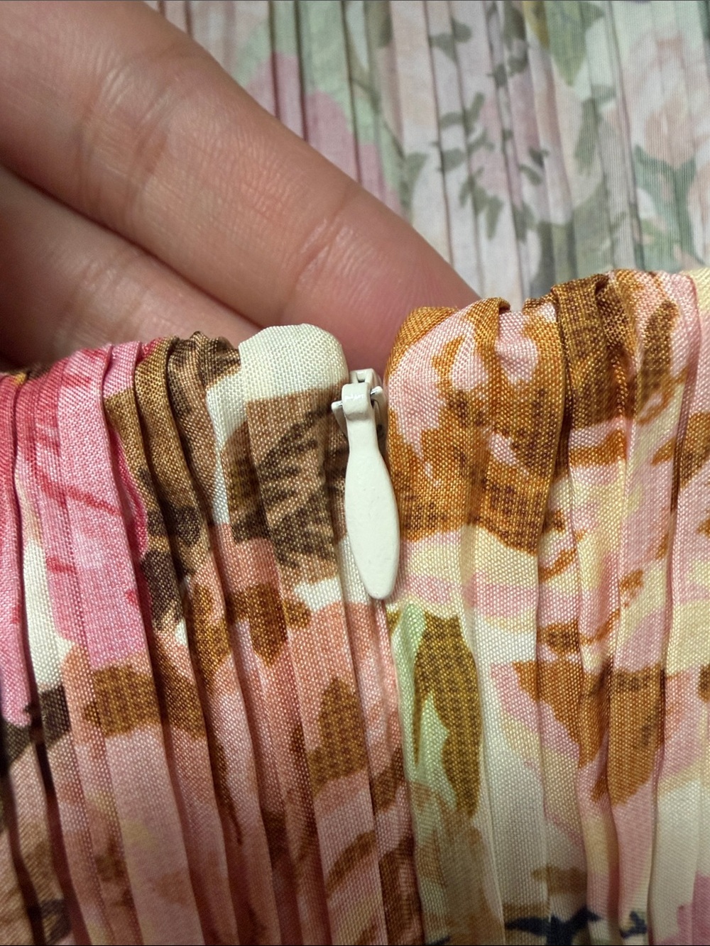 Zimmermann Golden Pleated floral slip dress, size 3, NWT - Picture 14 of 16